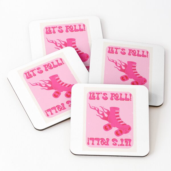Item preview, let's roll! - pink and red designed and sold by Julia Santos.