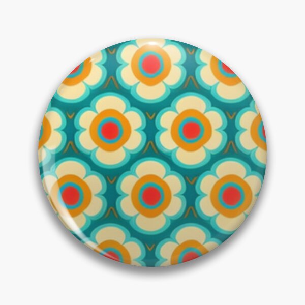 Artikelvorschau, Happy Simple Flower Collage Pattern By Brandon Cable entworfen und verkauft von BrandonArtWorld.