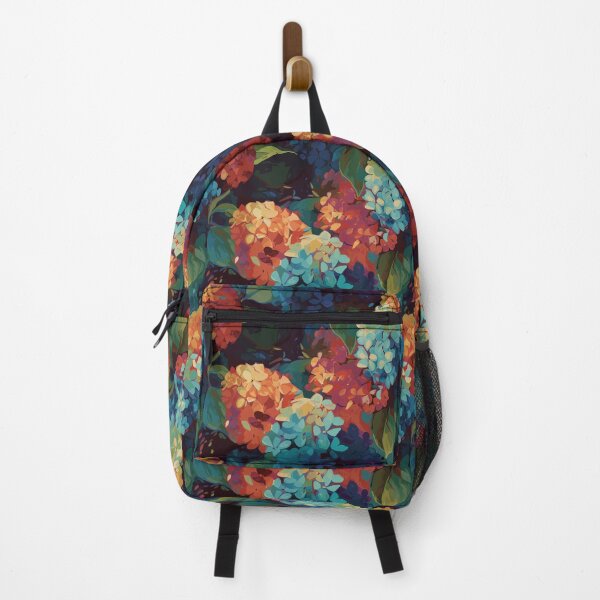 Item preview, Van Gogh-Inspired Hydrangeas Pattern - Expressive Strokes designed and sold by TopArtsy.