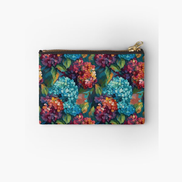 Item preview, Van Gogh-Inspired Hydrangeas Pattern - Textured Background and Expressive Strokes designed and sold by TopArtsy.