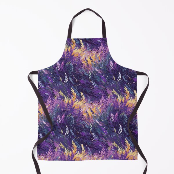 Item preview, Van Gogh-Inspired Lavender Pattern - Dreamy Swirls and Expressive Strokes designed and sold by TopArtsy.