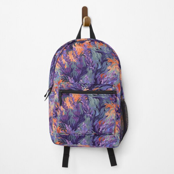 Item preview, Van Gogh-Inspired Lavender Pattern - Expressive Strokes designed and sold by TopArtsy.