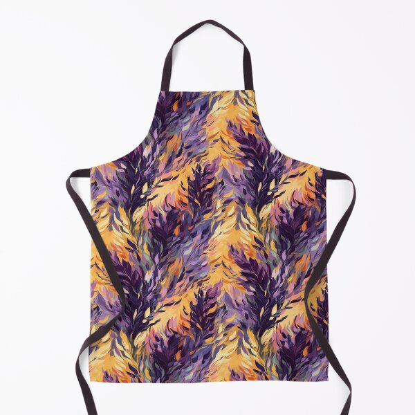 Item preview, Van Gogh-Inspired Lavender Pattern - Bold Color Contrasts and Expressive Strokes designed and sold by TopArtsy.