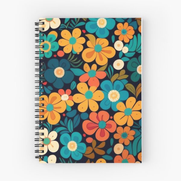 Item preview, Happy Simple Flower Collage Pattern By Brandon Cable designed and sold by BrandonArtWorld.