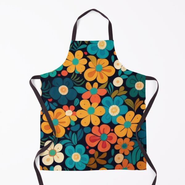 Artikelvorschau, Happy Simple Flower Collage Pattern By Brandon Cable entworfen und verkauft von BrandonArtWorld.