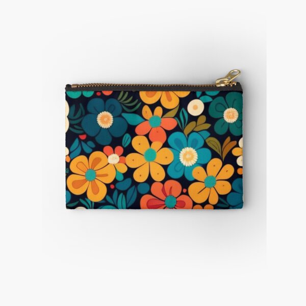 Item preview, Happy Simple Flower Collage Pattern By Brandon Cable designed and sold by BrandonArtWorld.