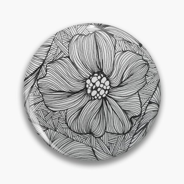 Artikelvorschau, Dimond Flower Zentangle Illustrationsdesign entworfen und verkauft von CrushOnCovers.