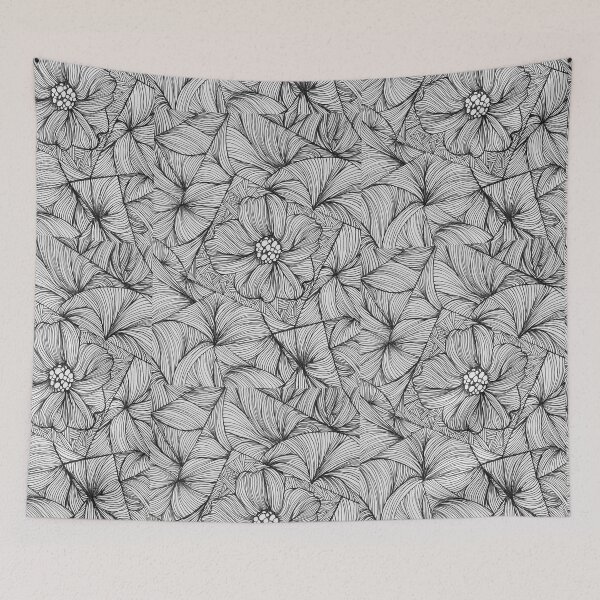 Item preview, Dimond Flower zentangle Illustration Design designed and sold by CrushOnCovers.