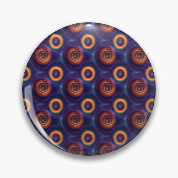 Item preview, Remolinos cósmicos naranjas sobre fondo azul oscuro designed and sold by Aaron2610.