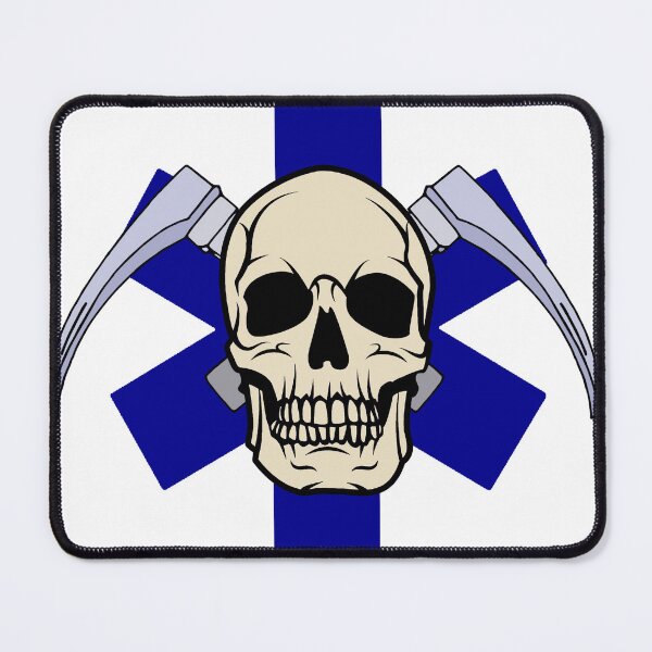 Item preview, EMS Jolly Roger designed and sold by Ditch-Doc.