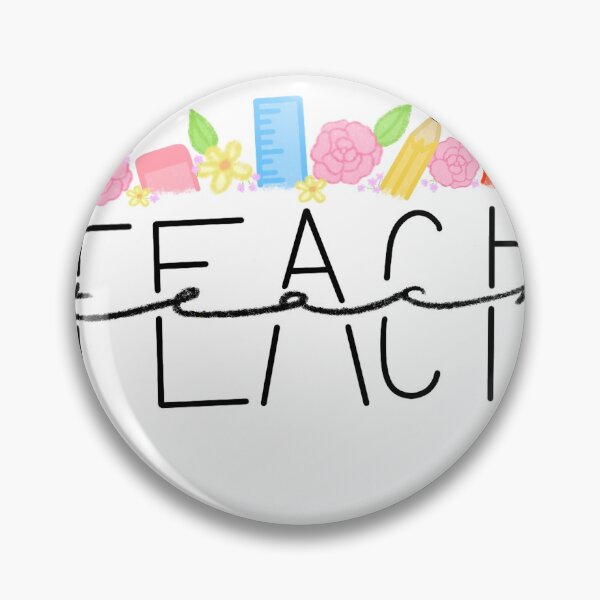 Artikelvorschau, Lehreraufkleber entworfen und verkauft von Pinkdaisysticks.