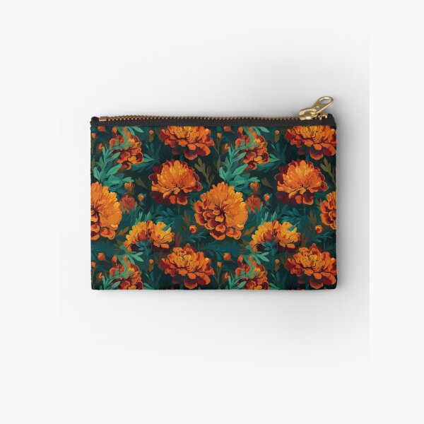 Item preview, Van Gogh-Inspired Marigold Pattern - Intricate Details and Expressive Strokes designed and sold by TopArtsy.