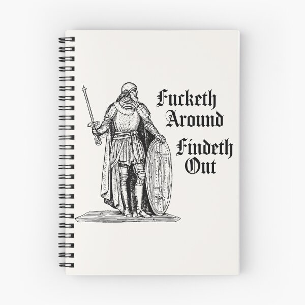 Item preview, Fucketh Around, Findeth Out. designed and sold by Texterns.
