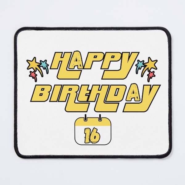 Item preview, Happy Birthday 16 designed and sold by variant designer.