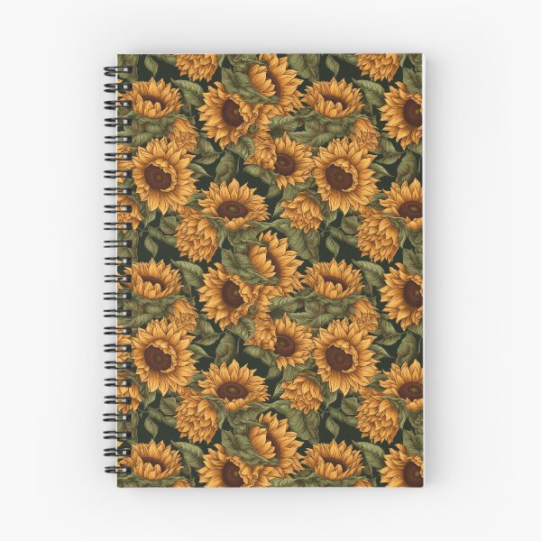 Item preview, "Bright Sunflower Patterns": Sunflower patterns printed in bright tones. designed and sold by Racoondigital.