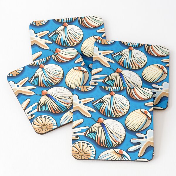Item preview, Conchas marinas de acuarela designed and sold by Gustavo Navarro.