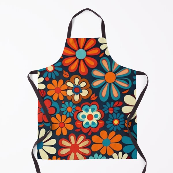 Artikelvorschau, Happy Simple Flower Collage Pattern By Brandon Cable entworfen und verkauft von BrandonArtWorld.