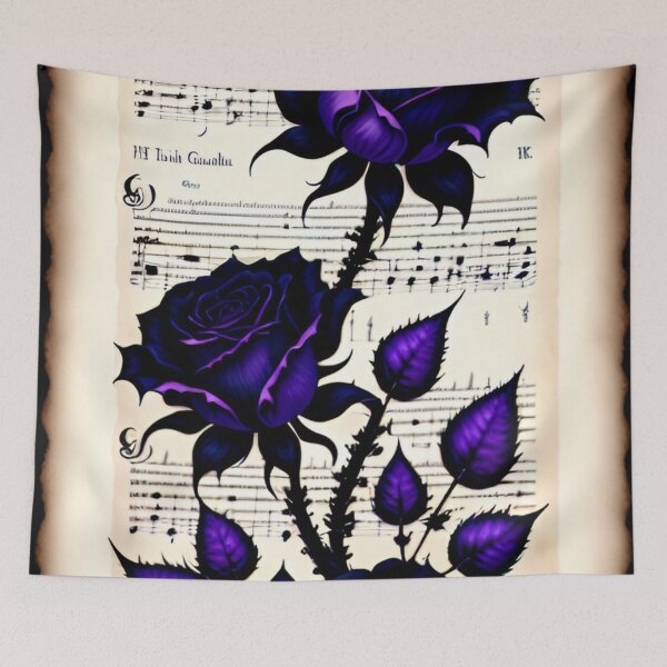 Item preview, Roses and Sheet Music I designed and sold by ~.