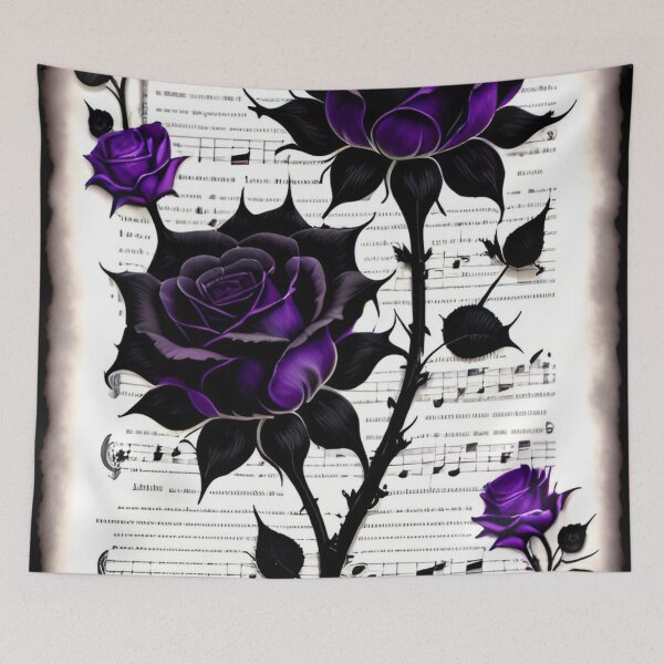Item preview, Roses and Sheet Music III designed and sold by ~.