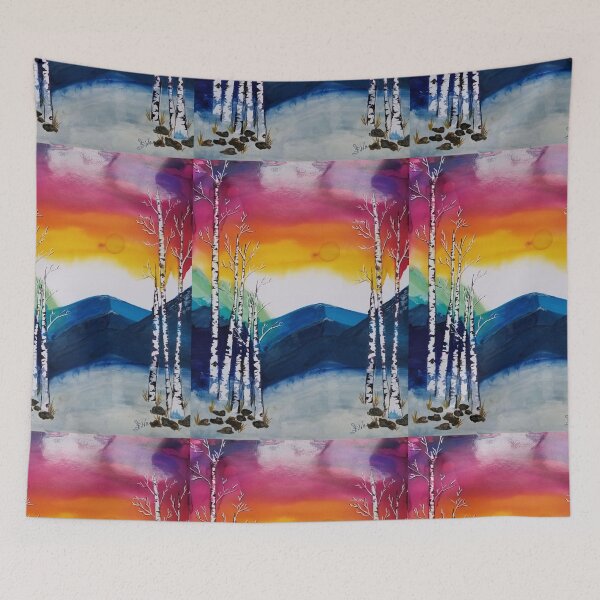Item preview, Rocky Mountain Sunset designed and sold by ShannonSilvaArt.