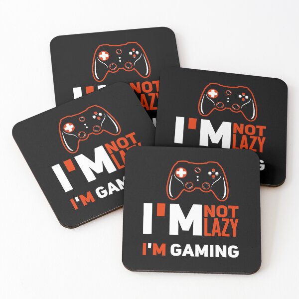Item preview, I’m not lazy, I’m gaming designed and sold by mwebba2005.