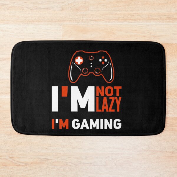 Item preview, I’m not lazy, I’m gaming designed and sold by mwebba2005.