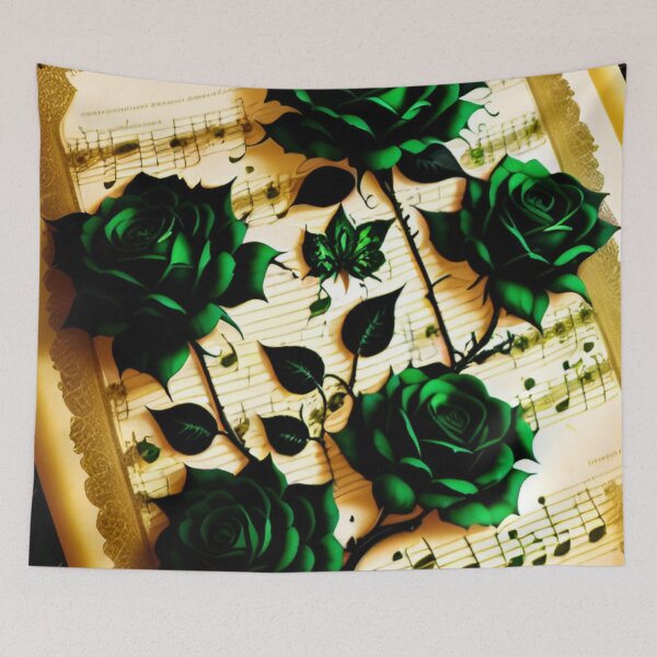 Item preview, Roses and Sheet Music IV designed and sold by ~.