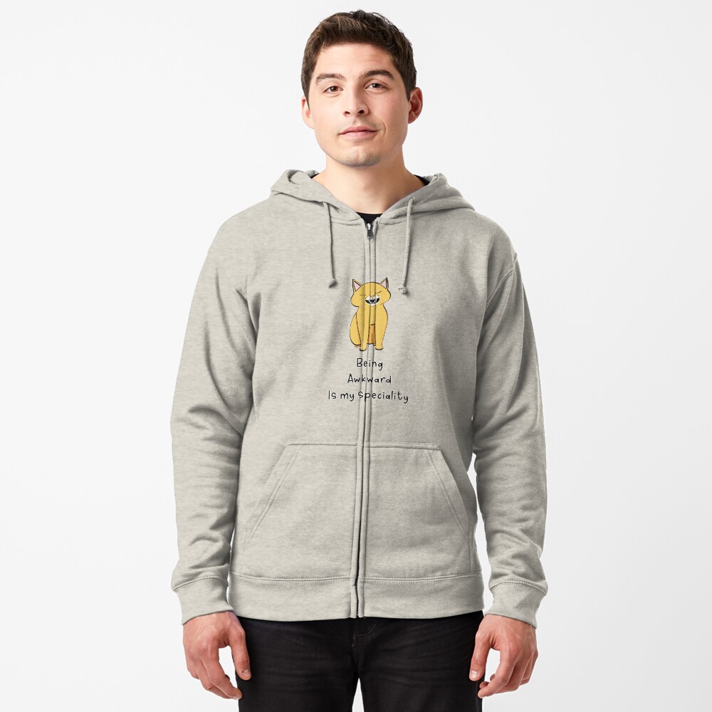 Item preview, Zipped Hoodie designed and sold by AstonishedCatCo.