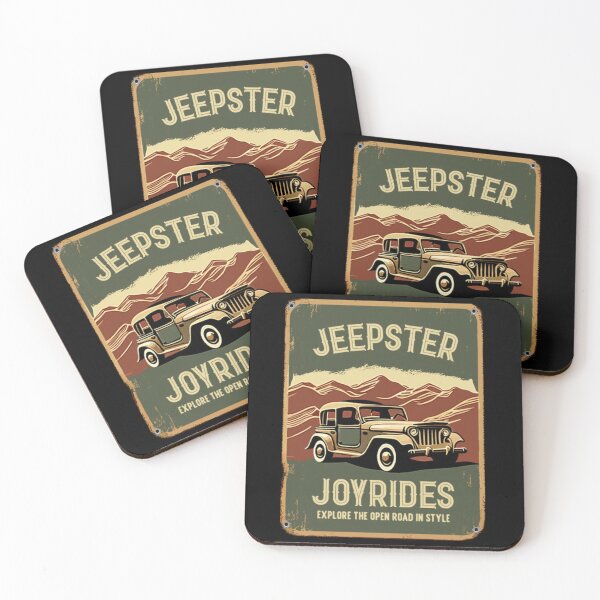 Item preview, Man Cave Sign Jeepster Wall Decor for Mancave Bar Decorations designed and sold by best-of-panama.