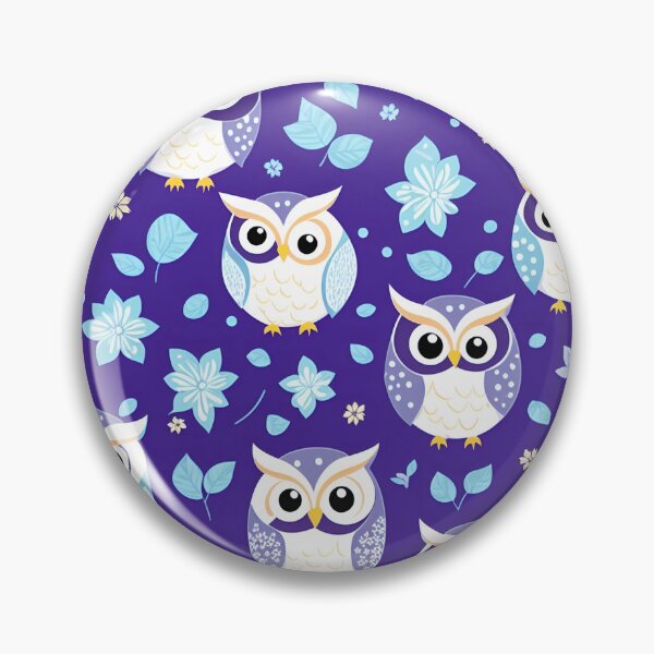 Item preview, Cute Colorful Owls - Seamless Pattern designed and sold by MtWoodsonSales.