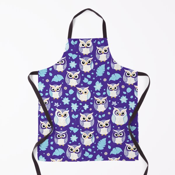 Item preview, Cute Colorful Owls - Seamless Pattern designed and sold by MtWoodsonSales.