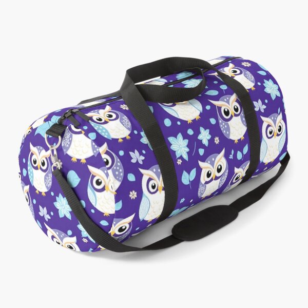 Item preview, Cute Colorful Owls - Seamless Pattern designed and sold by MtWoodsonSales.