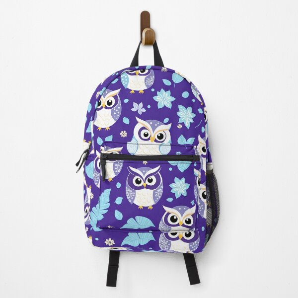 Item preview, Cute Colorful Owls - Seamless Pattern designed and sold by MtWoodsonSales.