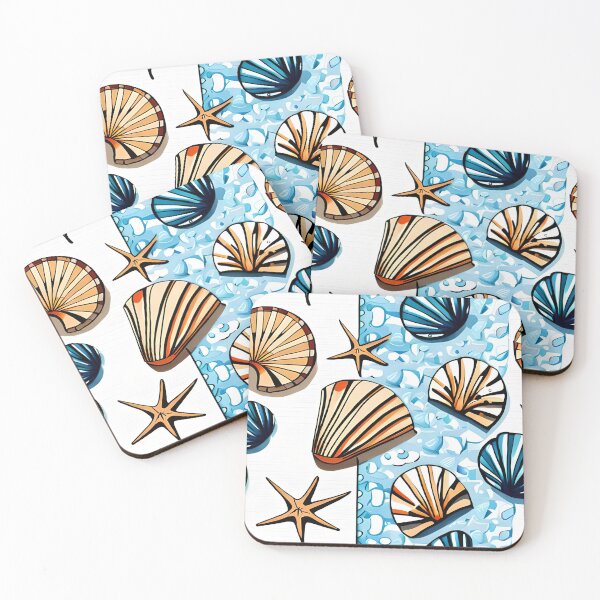 Item preview, Watercolor Seashells designed and sold by Gustavo Navarro.