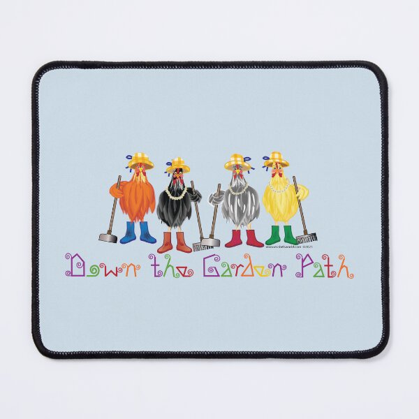 Item preview, Down the Garden Path blue designed and sold by ksbkeys.