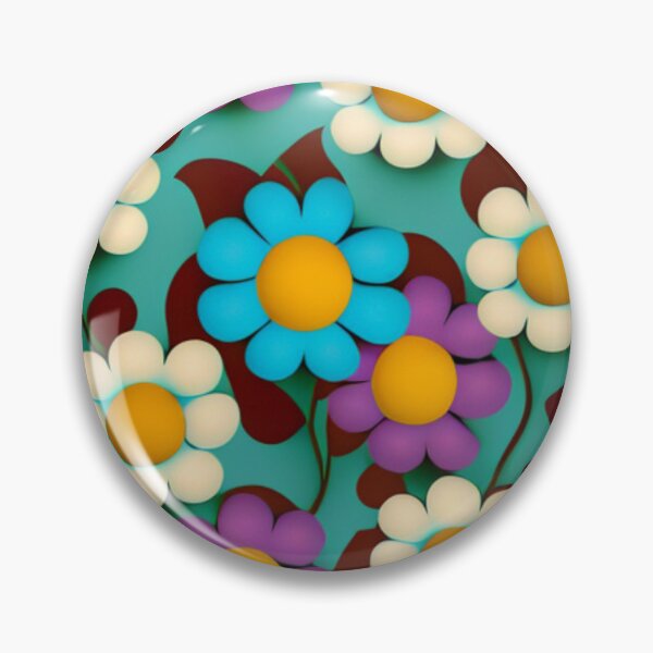 Item preview, Happy Simple Joyful Cute Flower Collage By Brandon Cable designed and sold by BrandonArtWorld.