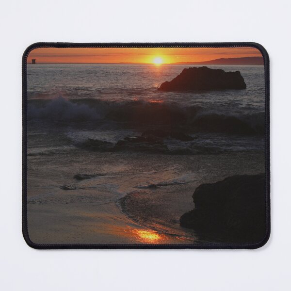 Item preview, SF Sunset Glint on the Rocks designed and sold by fototaker Tony.