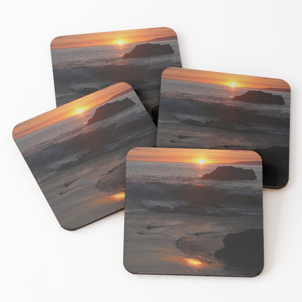 Item preview, SF Sunset Glint on the Rocks designed and sold by fototaker Tony.