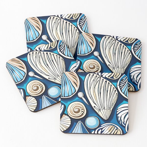 Item preview, Watercolor Seashells designed and sold by Gustavo Navarro.