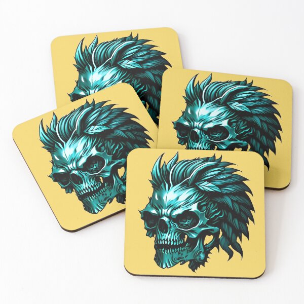Item preview, The Cutting Edge - An Illustration of a Short-Haired Skull with Attitude designed and sold by GalihDA.