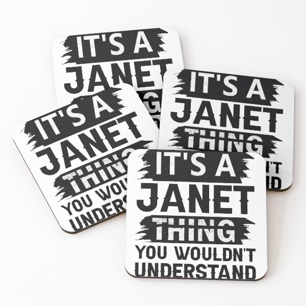 Item preview, IT'S JANET THING YOU WOULDN'T UNDERSTAND VINTAGE designed and sold by zarouky.