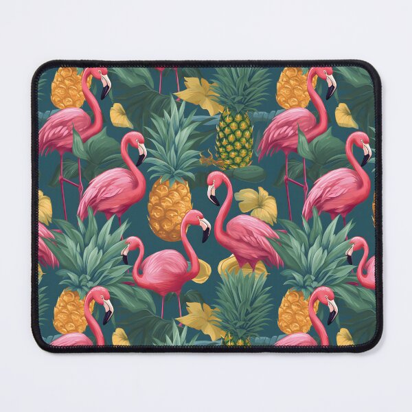 Item preview, Flamingos And Pineapples Pattern designed and sold by palaco210.