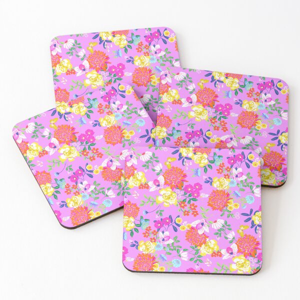 Item preview, Splendid Bright Violet Floral designed and sold by gabrielleneil.