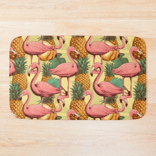 Artikelvorschau, Flamingos And Pineapples Pattern entworfen und verkauft von palaco210.
