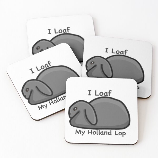 Item preview, I “Loaf” my Holland Lop funny rabbit pun designed and sold by Gabrielle Sanders.