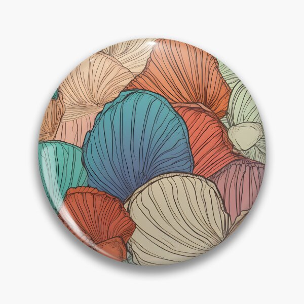 Item preview, Ocean Seashells Pattern designed and sold by palaco210.