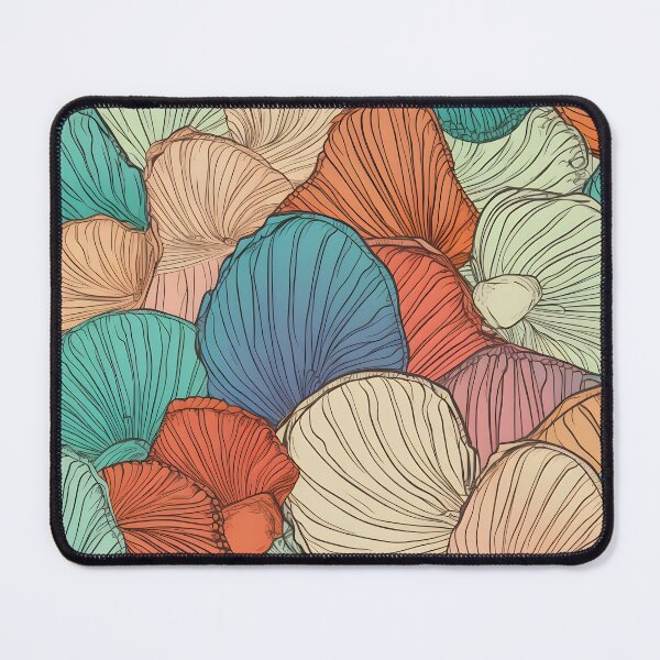 Item preview, Ocean Seashells Pattern designed and sold by palaco210.