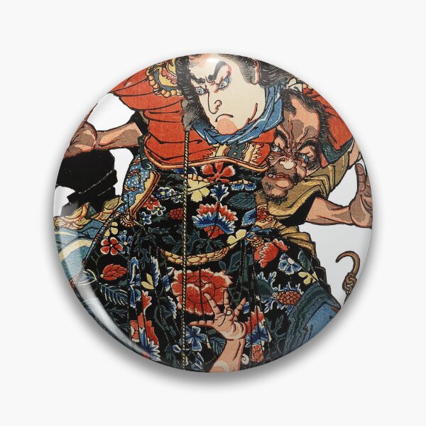 Item preview, Ukiyo-e Warrior Living Goddess of Lightning  by Utagawa Kuniyoshi designed and sold by mojienius.