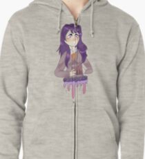 Yuri DDLC Zipped Hoodie