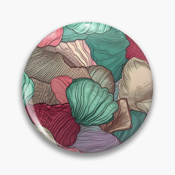 Item preview, Ocean Seashells Pattern designed and sold by palaco210.